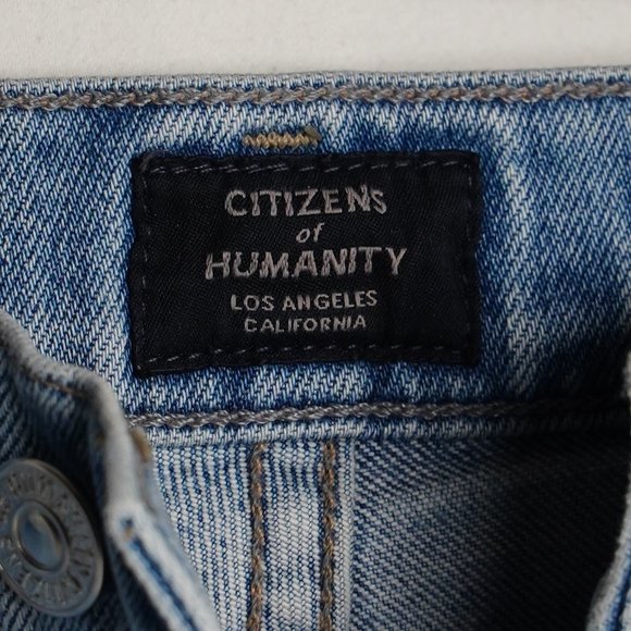 Citizens Of Humanity Womens Jean/ Denim Pants Olivia Crop High Rise Slim - Picture 3 of 9